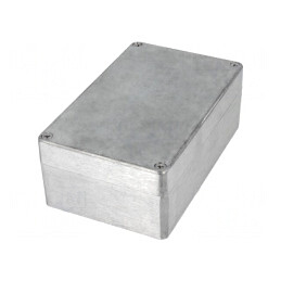 Carcasă Universală Aluminiu Natural 100x160x60mm | Electronic-mag.ro | Componente Electronice