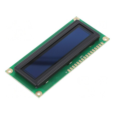 Afișaj OLED Alfanumeric 16x2 80x36mm Alb 16 PIN | Electronic-mag.ro | Componente Electronice