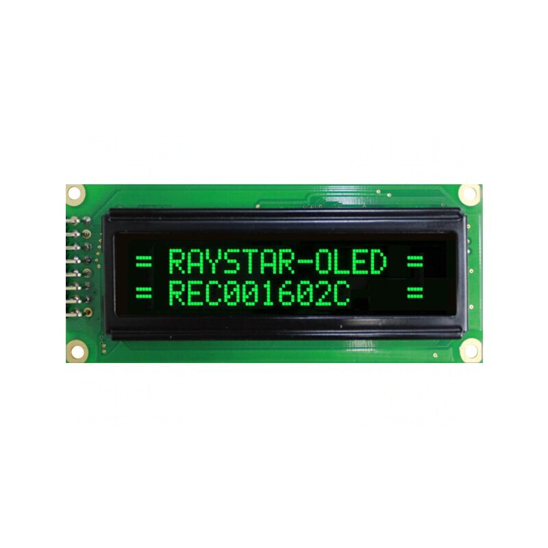 Afișaj OLED Alfanumeric 16x2 Verde | Electronic-mag.ro | Componente Electronice Afișaj OLED Alfanumeric 16x2 Verde | Electronic-mag.ro | Componente Electronice