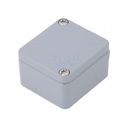 Carcasă Universală Aluminiu Klippon K0 RAL7001 | Electronic-mag.ro | Componente Electronice