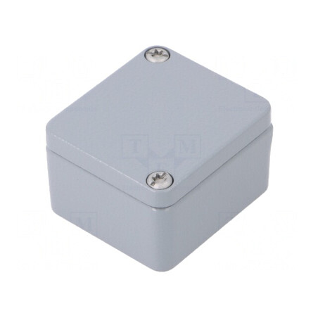 Carcasă Universală Aluminiu Klippon K0 RAL7001 | Electronic-mag.ro | Componente Electronice