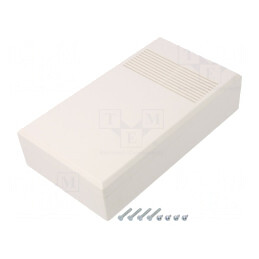 Carcasă Universală Ventilată ABS Albă 112x200x51mm | Electronic-mag.ro | Componente Electronice