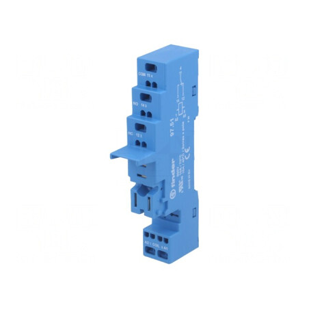 Stativ pentru șină DIN 10A 250VAC | Electronic-mag.ro | Componente Electronice