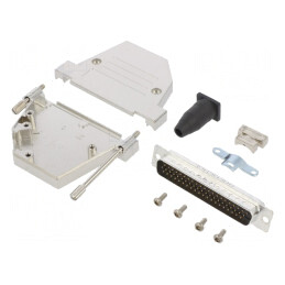 Conector D-Sub HD 62-Pin Tată Unghi 45° Gold Flash | Electronic-mag.ro | Componente Electronice