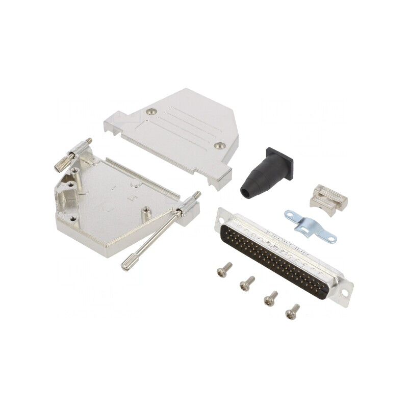 Conector D-Sub HD 62-Pin Tată Unghi 45° Gold Flash | Electronic-mag.ro | Componente Electronice