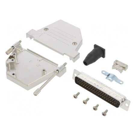 Conector D-Sub HD 62-Pin Tată Unghi 45° Gold Flash | Electronic-mag.ro | Componente Electronice
