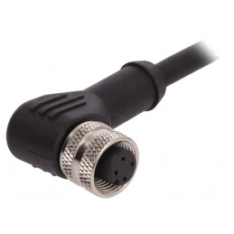 Mufă M12 4 PIN mamă IP67 250V 4A | Electronic-mag.ro | Componente Electronice