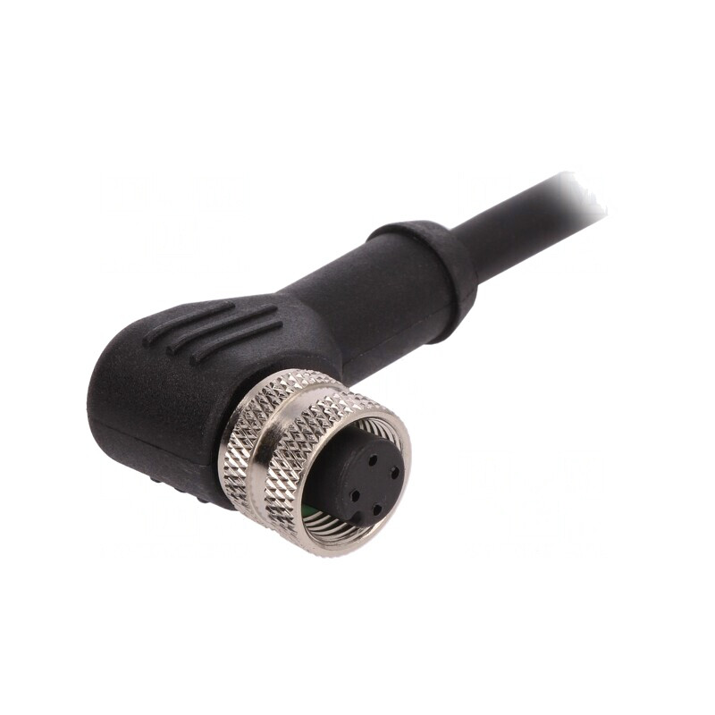 Mufă M12 4 PIN mamă IP67 250V 4A | Electronic-mag.ro | Componente Electronice