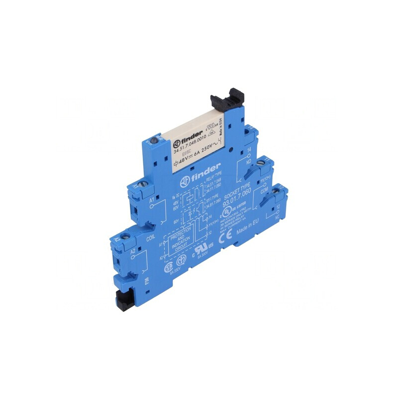 Releu Intermediar SPDT 48VDC 6A | Electronic-mag.ro | Componente Electronice Releu Intermediar SPDT 48VDC 6A | Electronic-mag.ro | Componente Electronice