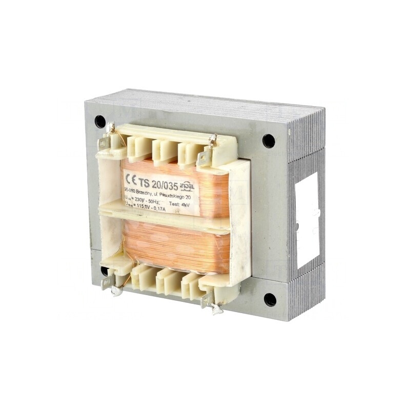 Transformator de Alimentare 20VA 230V 115V 170mA cu Șurub | Electronic-mag.ro | Componente Electronice