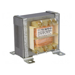 Transformator de Alimentare 20VA 230VAC 9V 7,7V 1A TS 20/10 | Electronic-mag.ro | Componente Electronice