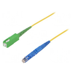 Patch Cord Fibră Optică 5m SC/APC 9/125um | Electronic-mag.ro | Componente Electronice