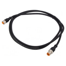 Cablu de conectare M12 5 PIN 1,5m 60VAC 4A | Electronic-mag.ro | Componente Electronice
