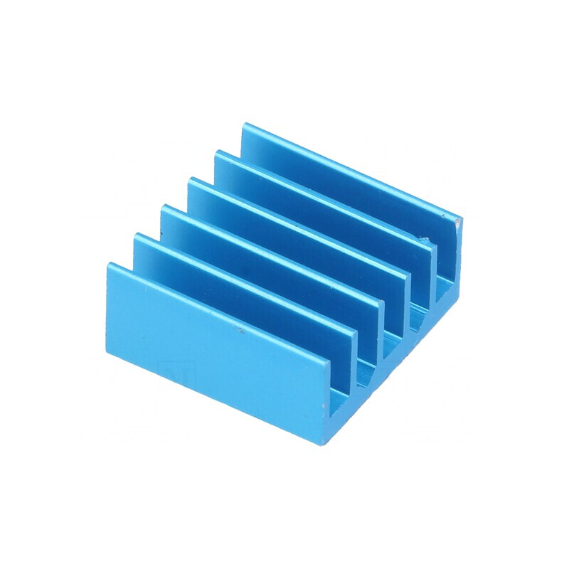 Radiator extrudat cu aripioare BGA albastru 17x17mm | Electronic-mag.ro | Componente Electronice Radiator extrudat cu aripioare BGA albastru 17x17mm | Electronic-mag.ro | Componente Electronice