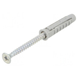 Plastic Anchor with Screw 8mm 50pcs | Electronic-mag.ro | Componente Electronice