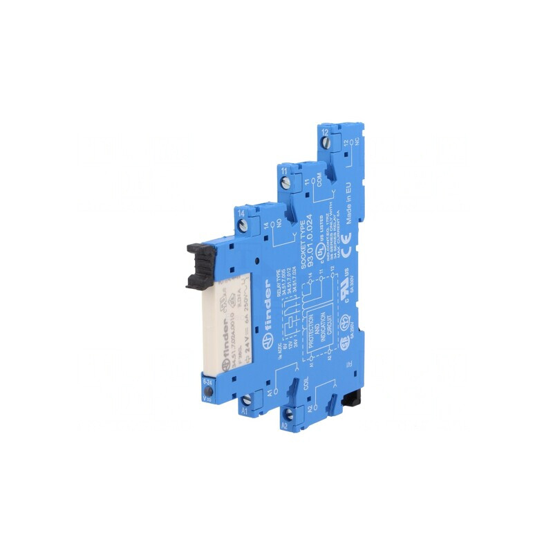 Releu Intermediar SPDT 24VAC/DC 6A 250VAC | Electronic-mag.ro | Componente Electronice Releu Intermediar SPDT 24VAC/DC 6A 250VAC | Electronic-mag.ro | Componente Electronice