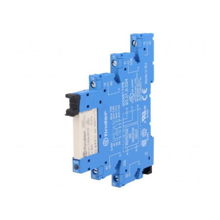Releu Intermediar SPDT 24VAC/DC 6A 250VAC | Electronic-mag.ro | Componente Electronice