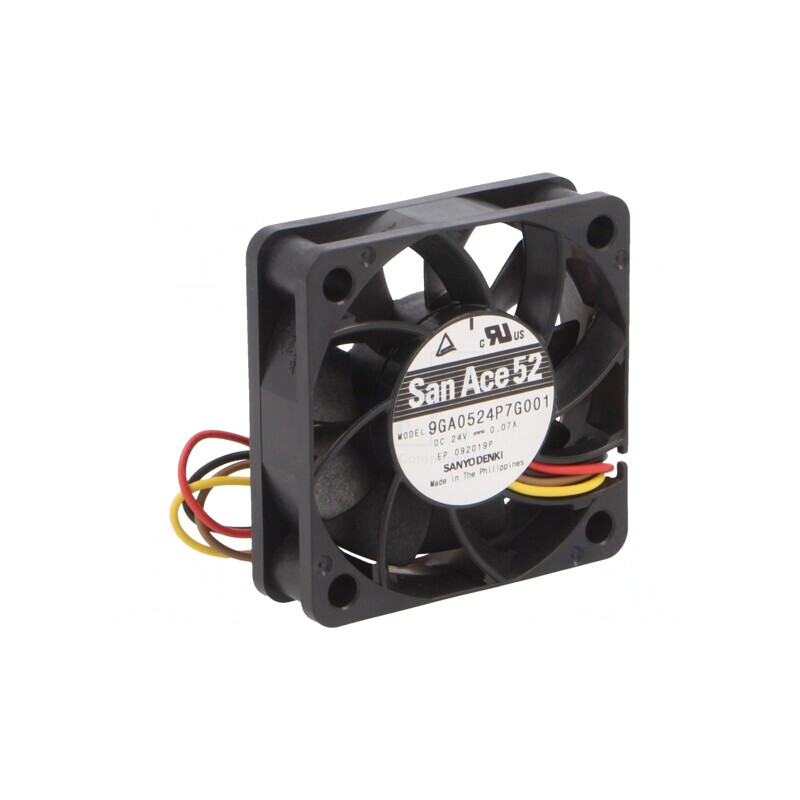 Ventilator DC Axial 24V 52x52x15mm 30m3/h 38dBA Cu Bilă | Electronic-mag.ro | Componente Electronice Ventilator DC Axial 24V 52x52x15mm 30m3/h 38dBA Cu Bilă | Electronic-mag.ro | Componente Electronice