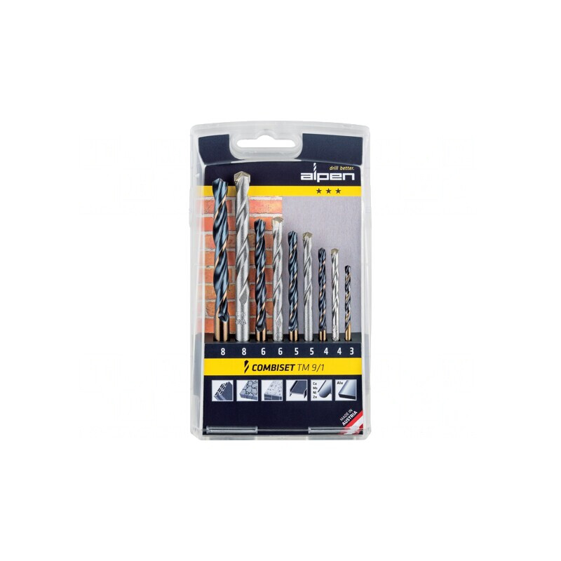 Set Burghie 9 Bucăți în Casetă Plastic | Electronic-mag.ro | Componente Electronice