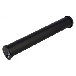Manetă aluminiu neagră ovală 34,5mm x 306mm | Electronic-mag.ro | Componente Electronice