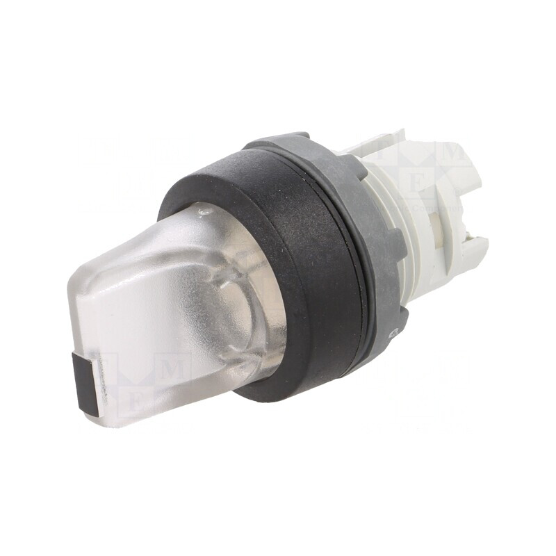 Comutator rotativ 22mm transparent IP66 | Electronic-mag.ro | Componente Electronice