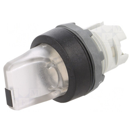 Comutator rotativ 22mm transparent IP66 | Electronic-mag.ro | Componente Electronice