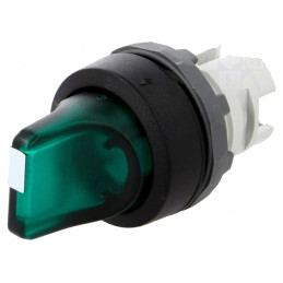 Comutator Rotativ 22mm Verde IP66 2 Pozitii | Electronic-mag.ro | Componente Electronice