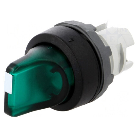 Comutator Rotativ 22mm Verde IP66 2 Pozitii | Electronic-mag.ro | Componente Electronice