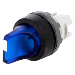Comutator Rotativ 22mm Albastru IP66 | Electronic-mag.ro | Componente Electronice