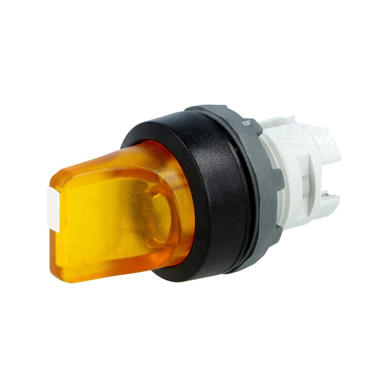Comutator Rotativ 22mm Galben IP66 | Electronic-mag.ro | Componente Electronice