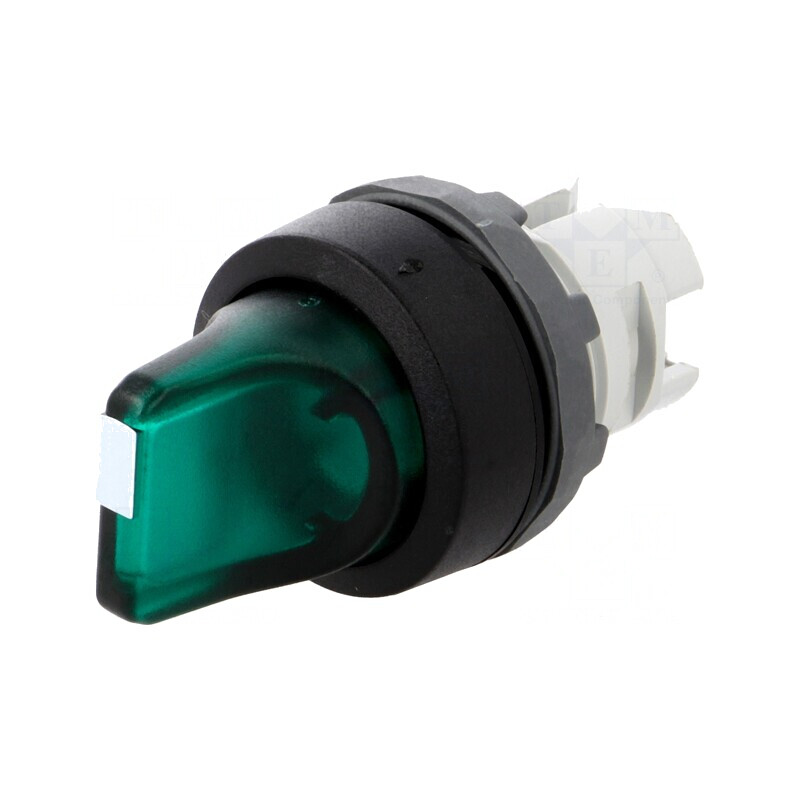 Comutator rotativ 22mm verde IP66 | Electronic-mag.ro | Componente Electronice
