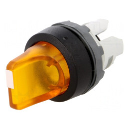 Comutator rotativ 22mm galben IP66 | Electronic-mag.ro | Componente Electronice