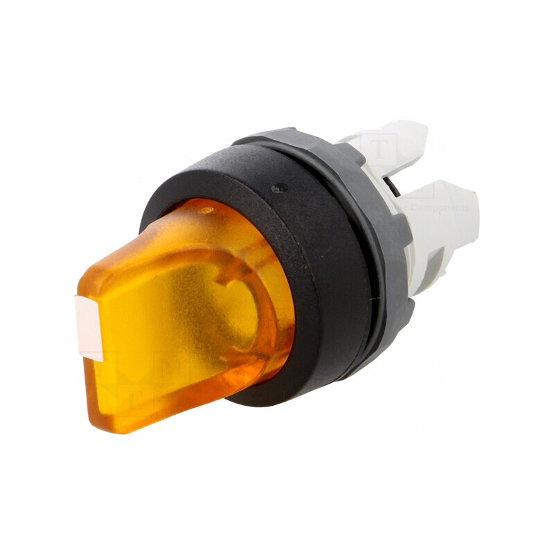 Comutator rotativ 22mm galben IP66 | Electronic-mag.ro | Componente Electronice
