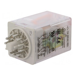 Releu Electromagnetic 3PDT 110VAC 20A | Electronic-mag.ro | Componente Electronice