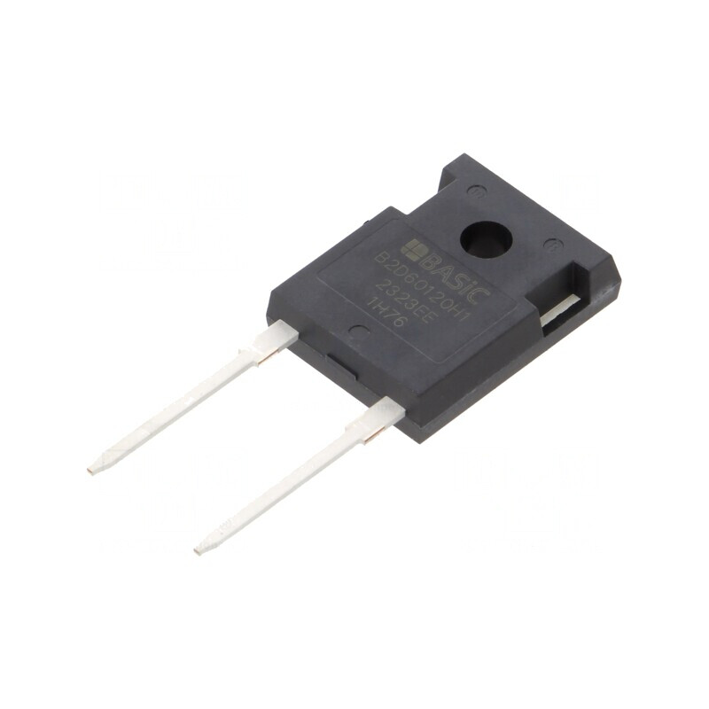 Diodă redresoare Schottky SiC 1,2kV 60A 361W TO247-2 | Electronic-mag.ro | Componente Electronice
