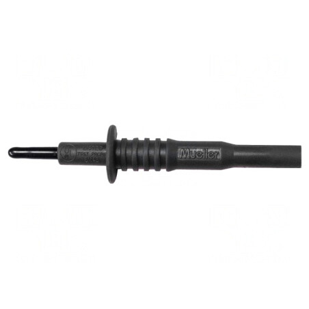 Sondă de măsurare 20A 1kV neagră vârf 2mm lungime 83mm | Electronic-mag.ro | Componente Electronice