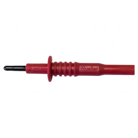 Sondă de măsurare 20A 1kV roșie cu vârf 2mm și lungime 83mm | Electronic-mag.ro | Componente Electronice
