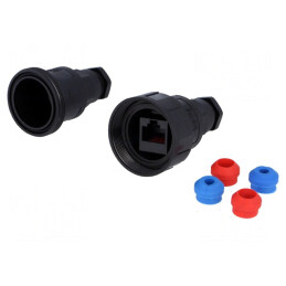 Conector cabluri Ethernet neecranaţi IP68 Buccaneer | Electronic-mag.ro | Componente Electronice