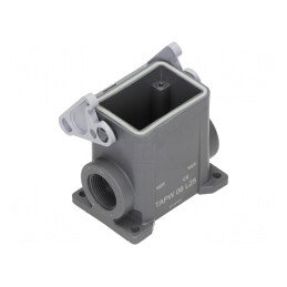 Carcasă pentru Conectori HDC HYGIENIC T-Type IP69 M25 | Electronic-mag.ro | Componente Electronice