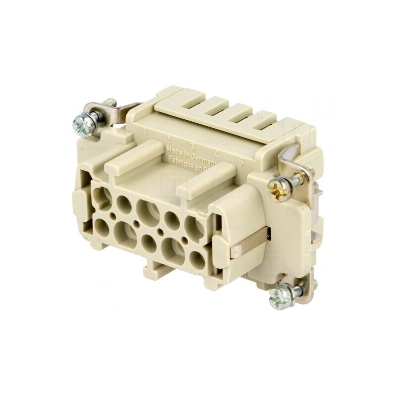 Conector Inserturi de Contact Mamă Han ES PIN 10 10 PE | Electronic-mag.ro | Componente Electronice