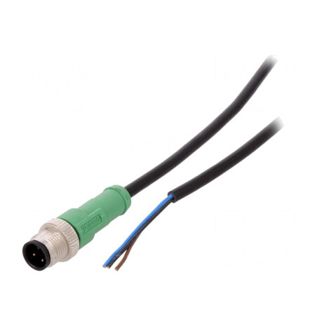 Cablu Conectare M12 3P 10m PVC | Electronic-mag.ro | Componente Electronice