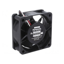 Ventilator axial 24VDC 60x60x25mm 24,6m3/h 21dBA cu bilă | Electronic-mag.ro | Componente Electronice