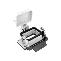 Carcasă conectori HDC C-TYPE 44.27 IP65 | Electronic-mag.ro | Componente Electronice