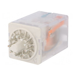 Releu electromagnetic 3PDT 220VDC 10A | Electronic-mag.ro | Componente Electronice
