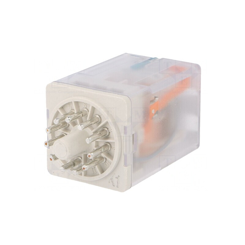 Releu electromagnetic 3PDT 220VDC 10A | Electronic-mag.ro | Componente Electronice