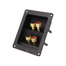 Terminal Difuzoare Montare Panou HFRP-01 | Electronic-mag.ro | Componente Electronice
