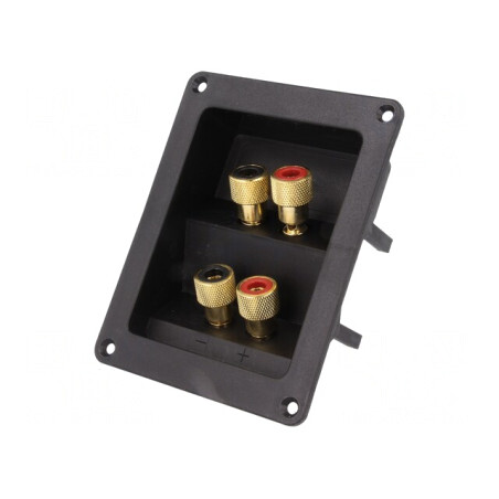 Terminal Difuzoare Montare Panou HFRP-01 | Electronic-mag.ro | Componente Electronice