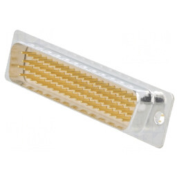 D-Sub HD 78 Pin Soclu Tată PCB Drept THT | Electronic-mag.ro | Componente Electronice