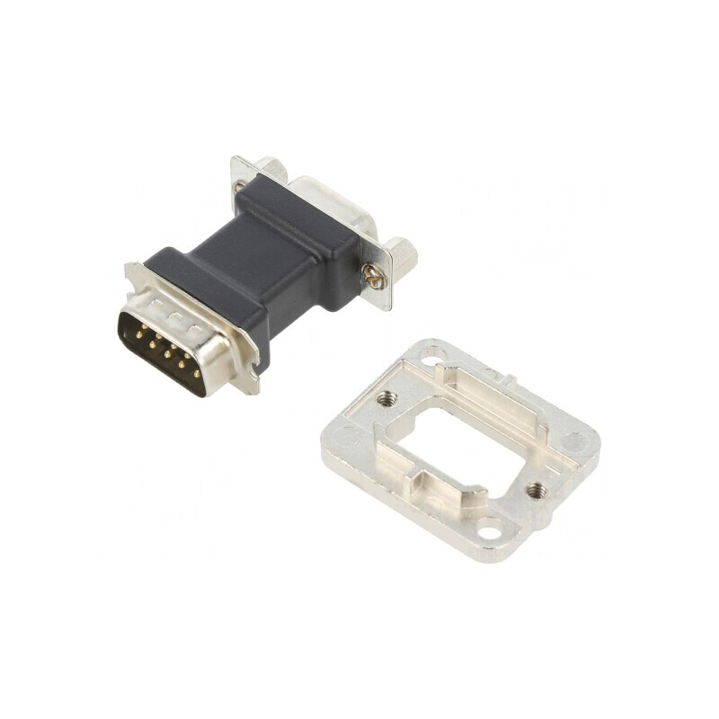 D-SUB Feedthrough 9P M-F | Electronic-mag.ro | Componente Electronice