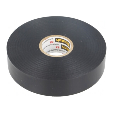 Bandă Electroizolantă Neagră 19mm x 33m | Electronic-mag.ro | Componente Electronice